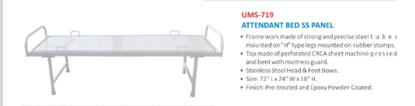 Unisearch Medicare Attended Bed SS Panel